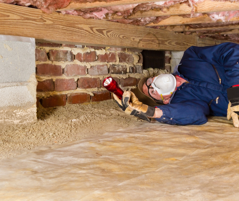 Residential Mold Crawl Space